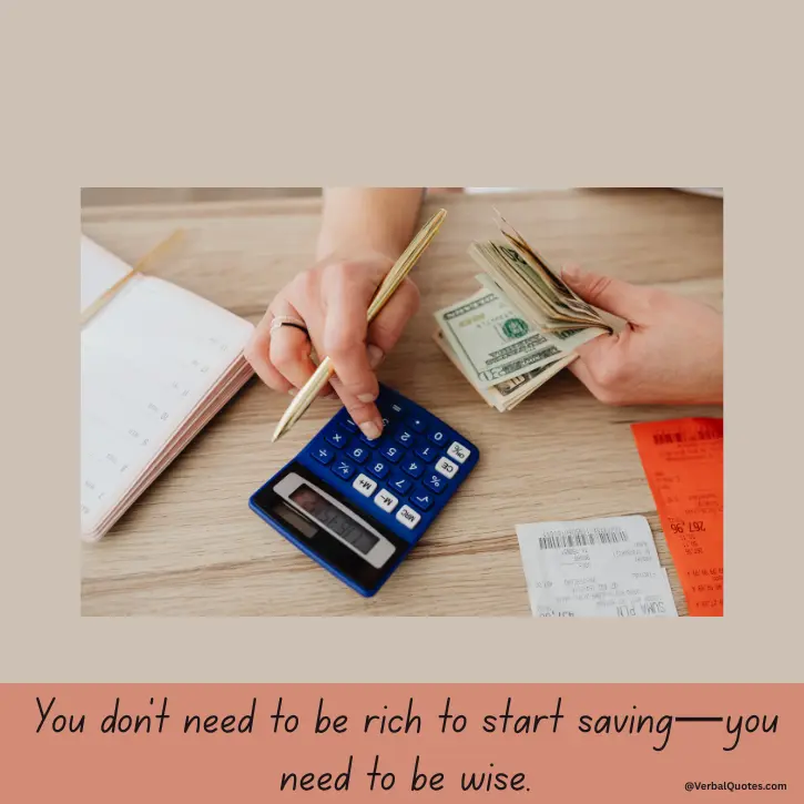 Quotes on Saving Money, saving money quotes, money saving motivation, financial discipline quotes, budgeting quotes, quotes about saving money, smart money quotes